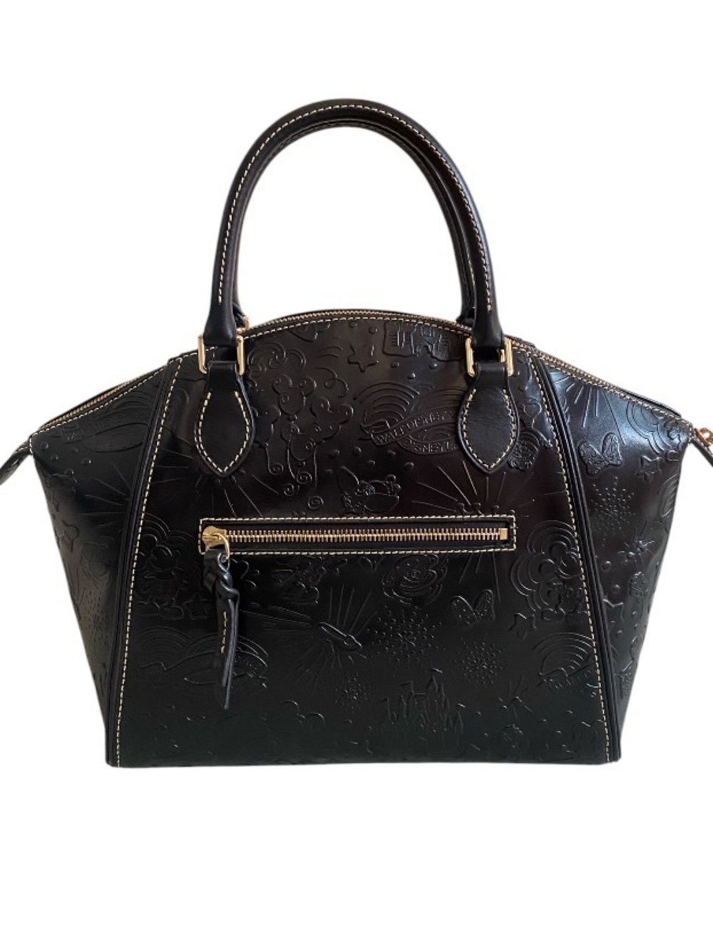 Dooney and Bourke Disney parks icon sketch embossed leather tote - Picture 2 of 11